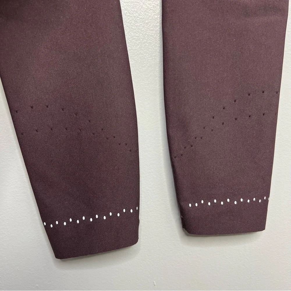 LULULEMON Plum Shadow Zoned In Tight Leggings